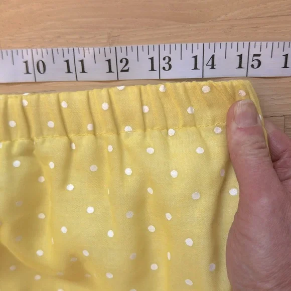 v i n t a g e Chessa Davis Maxi Skirt Polka Dot Lace Floral S or M - Picture 11 of 13